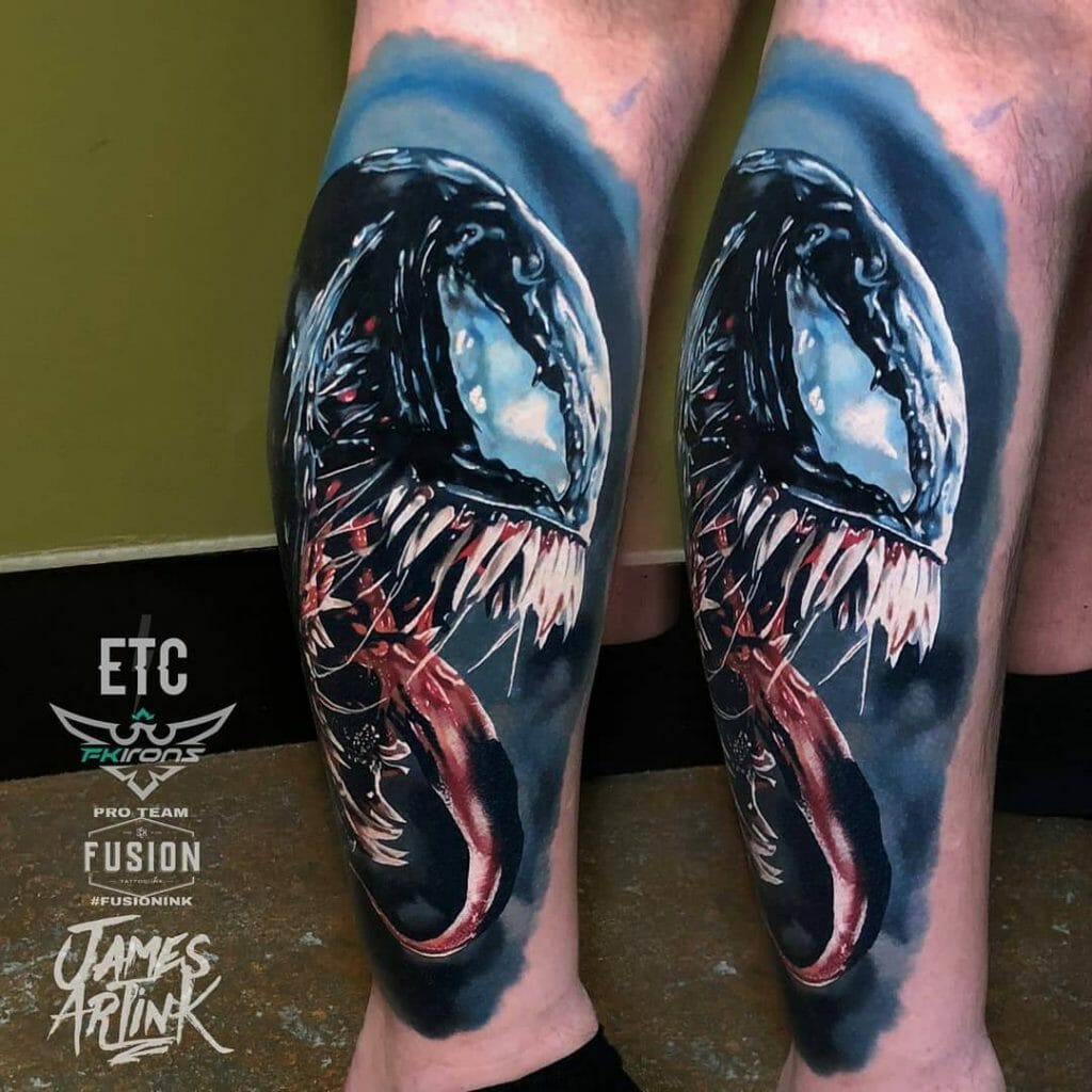 Venom Tattoo In Gore