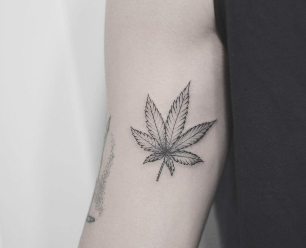 Weed Leaf Tattoos