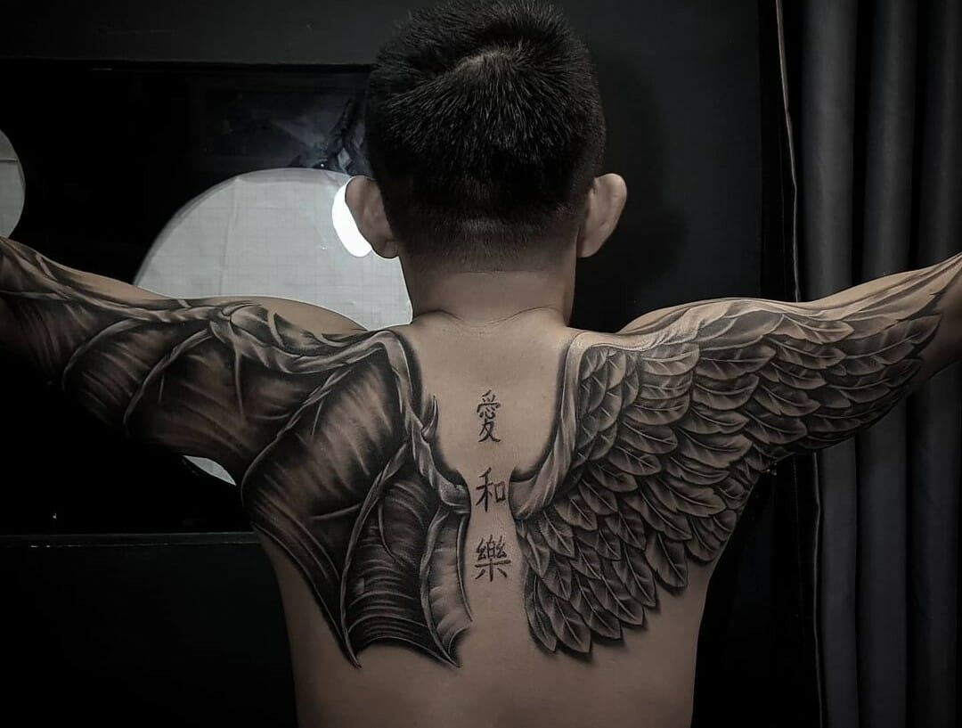 101 Best Wing Tattoo On Back Ideas You Have To See To Believe! - Outsons