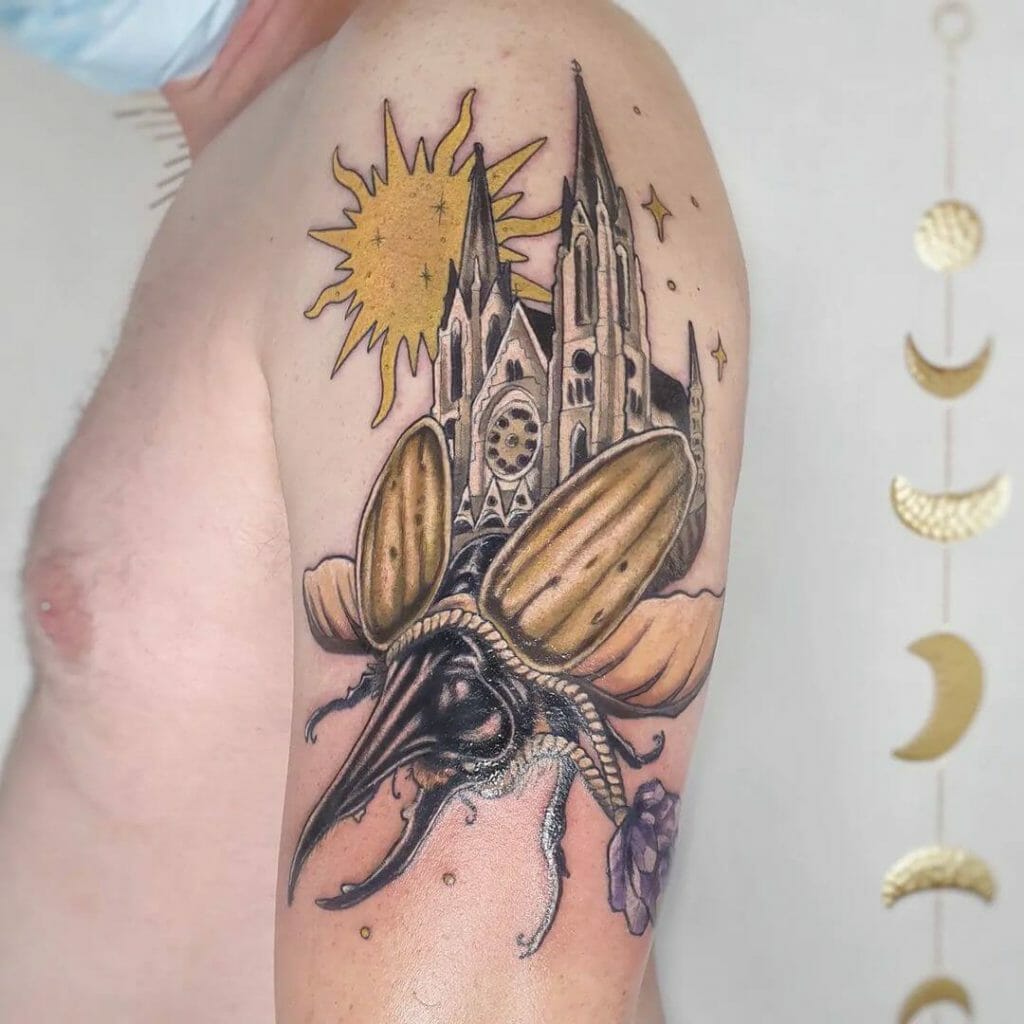 Beetle Church Tattoos 