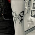 Butterfly Skeleton Tattoo