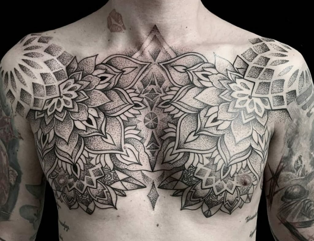 101 Best Chest Mandala Tattoo Ideas That Will Blow Your Mind 8457