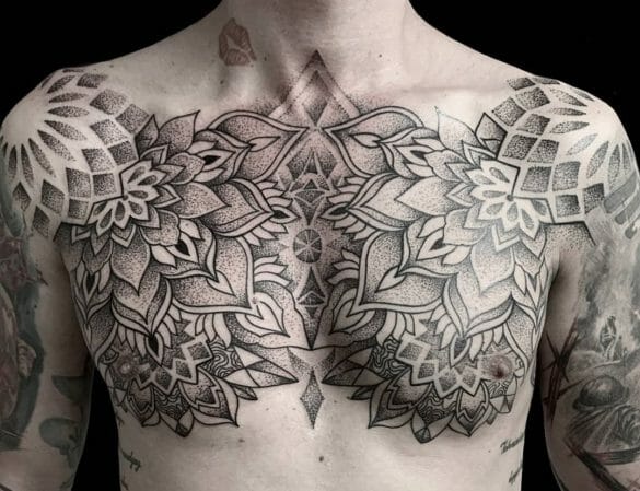 101 Best Chest Mandala Tattoo Ideas That Will Blow Your Mind!