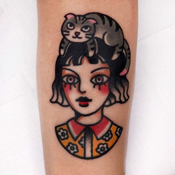 101 Best Memorial Cat Tattoo Ideas That Will Blow Your Mind! - Outsons