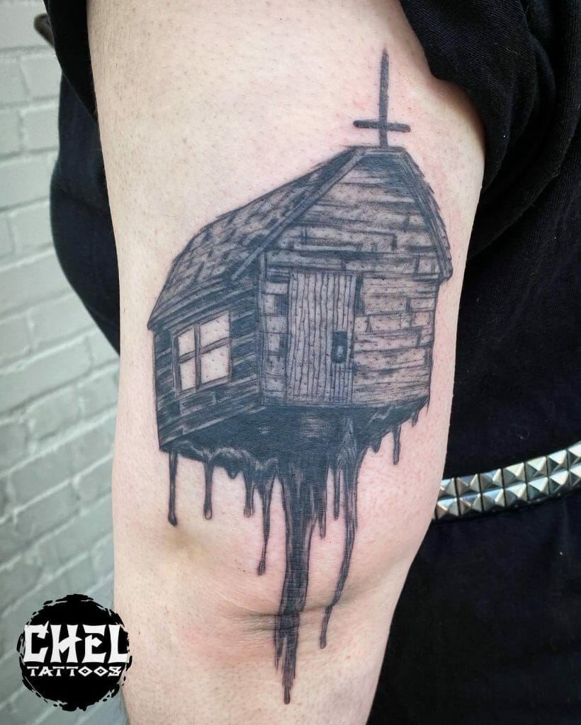 Dorohedoro Devil House Tattoo