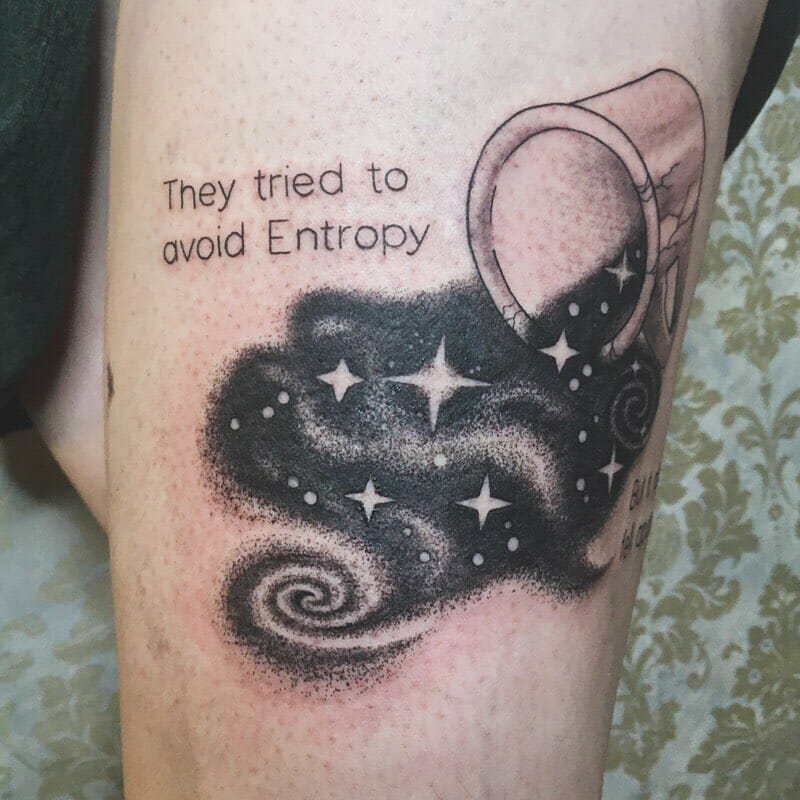 Entropy Chaos Tattoo Design