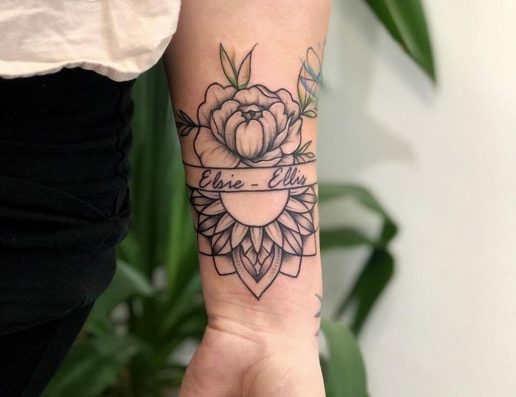 Floral Mandala Tattoos
