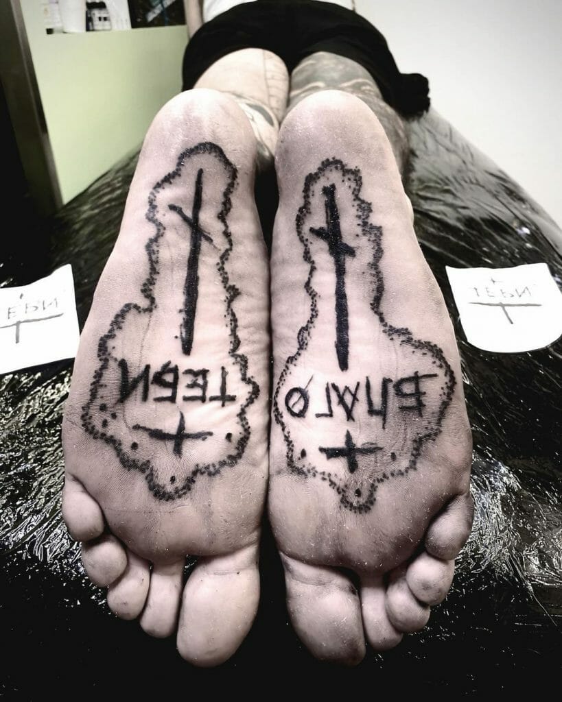 Foot Sole Tattoo