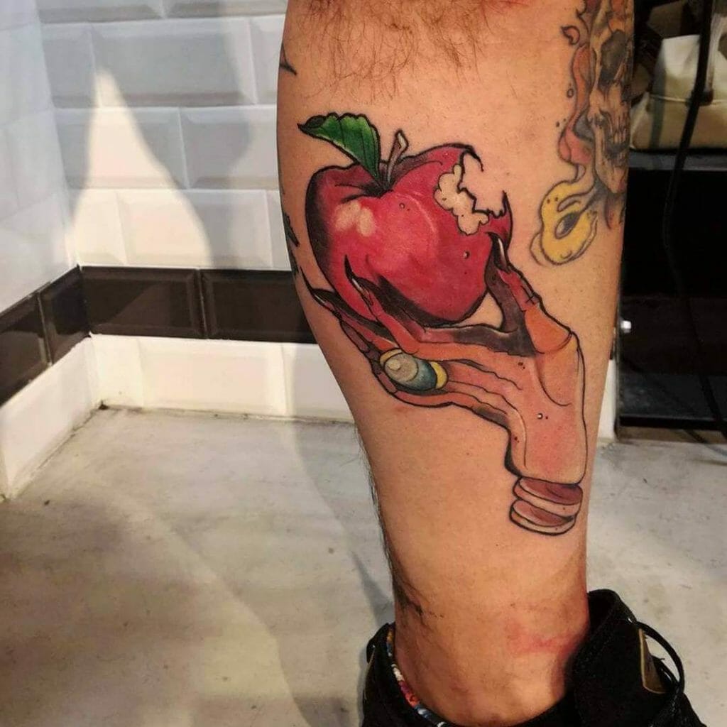 Forbidden Fruit Tidepod Tattoo