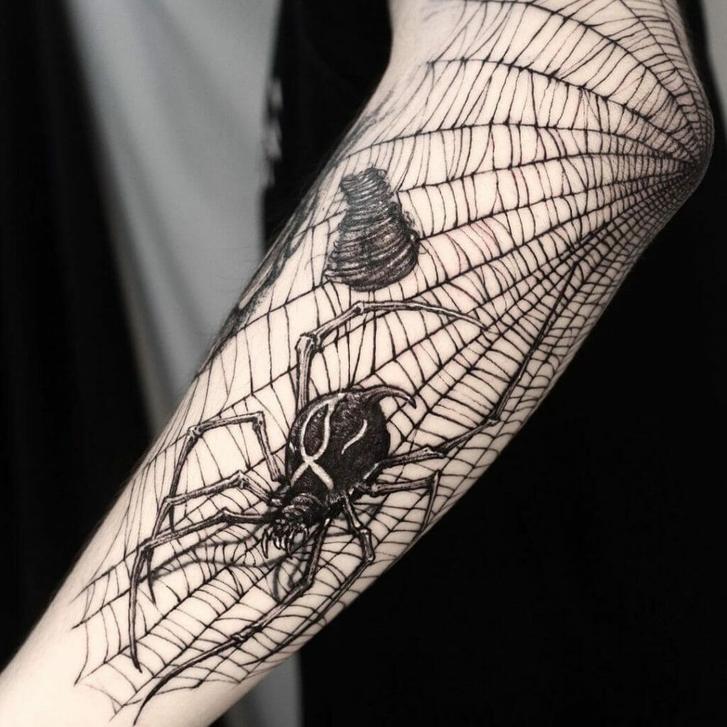 brazilian wandering spider tattoo