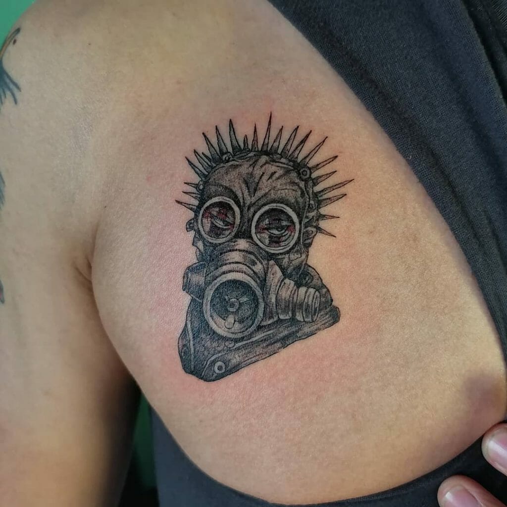 Kaiman's Mask Tattoo