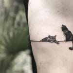 Memorial Cat Tattoos