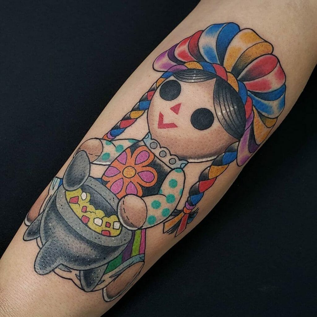 Mexican Tattoo Art Of Dolls 