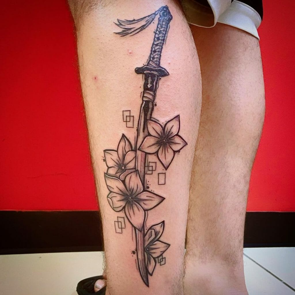 Nier Automata Sword Tattoo
