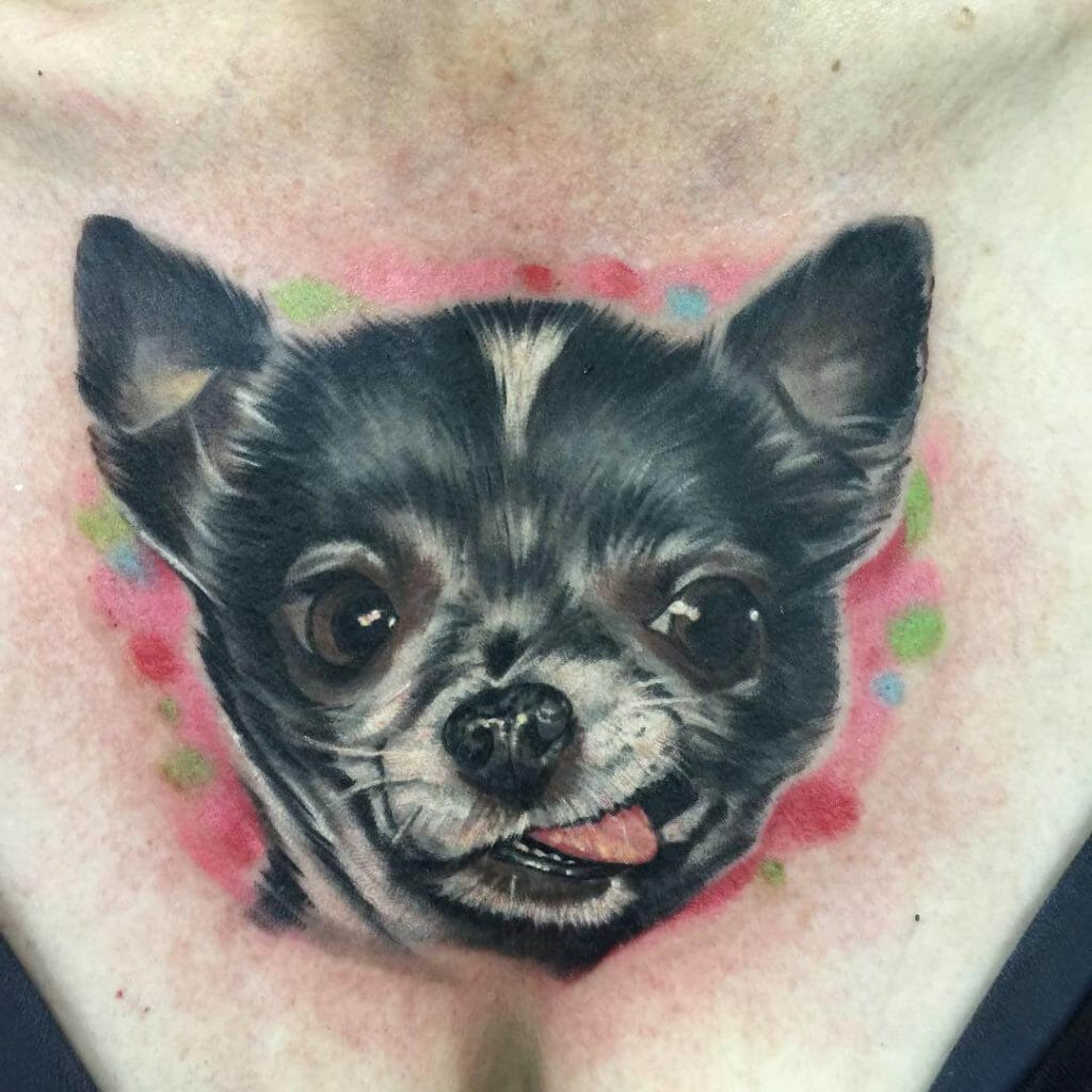Portrait Chihuahua Tattoos
