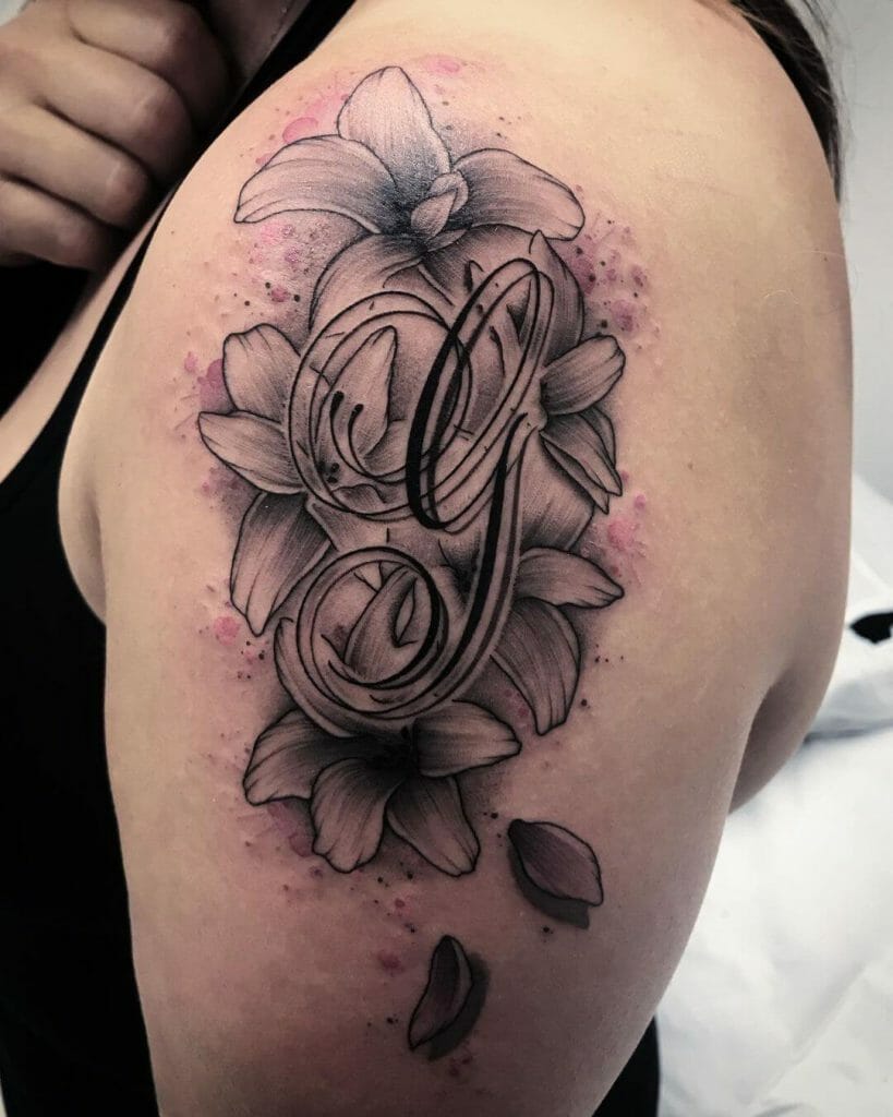 The Floral G-Tattoo