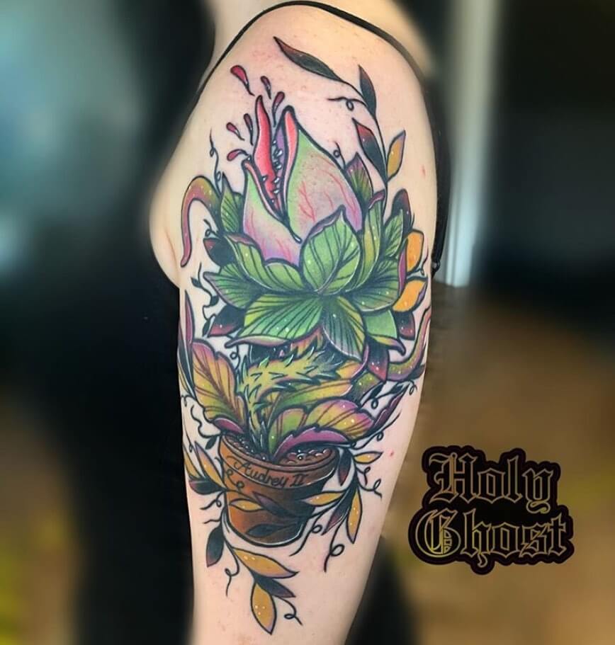 The Real Antagonist Audrey II Tattoo