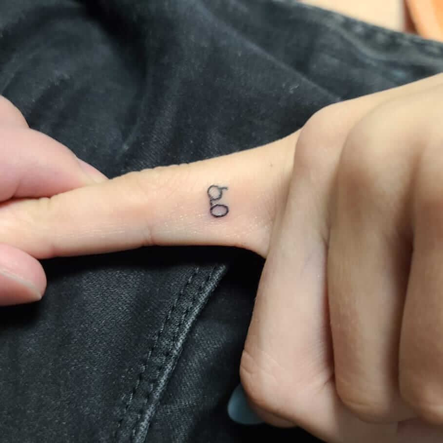 The Side Finger Tattoo