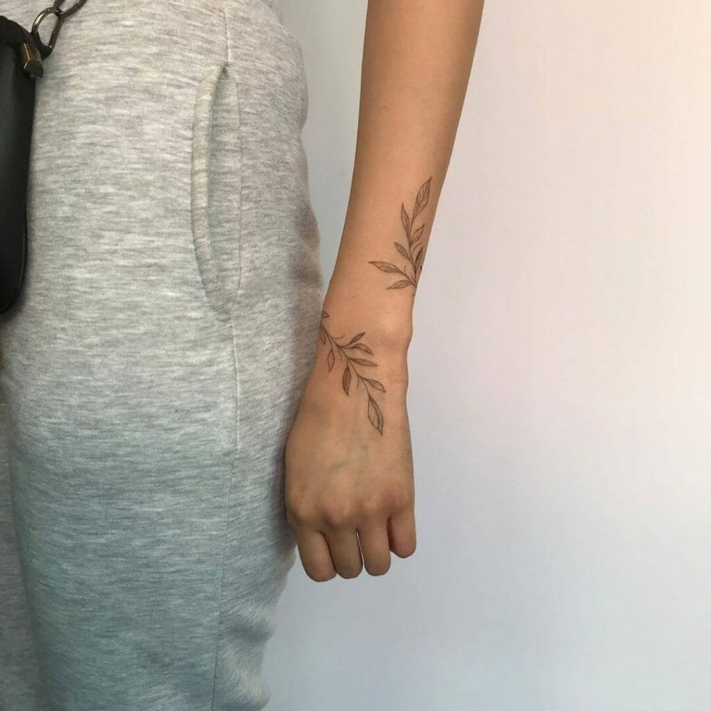 Vine Tattoos On The Wrist
