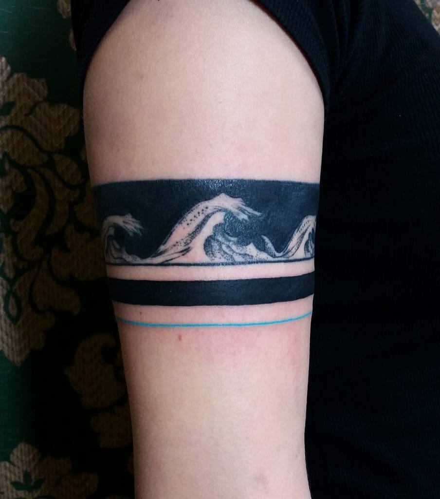 Abstract Stripe Tattoo ideas