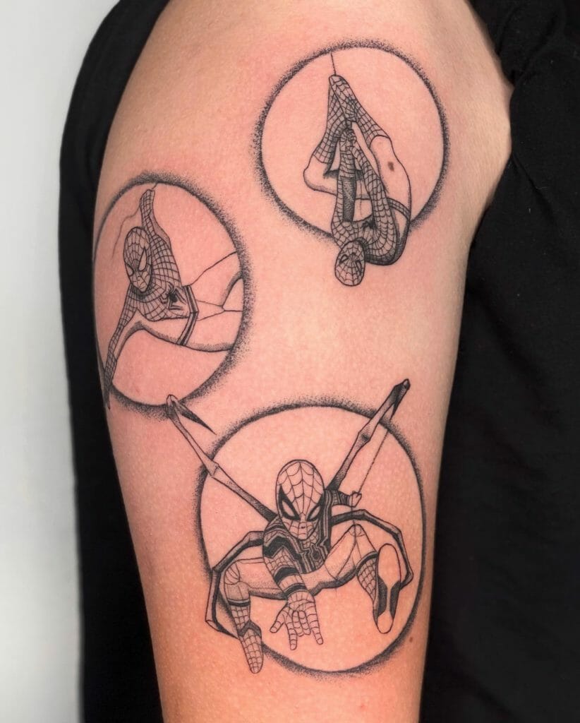 All In One Spiderman Tatoo