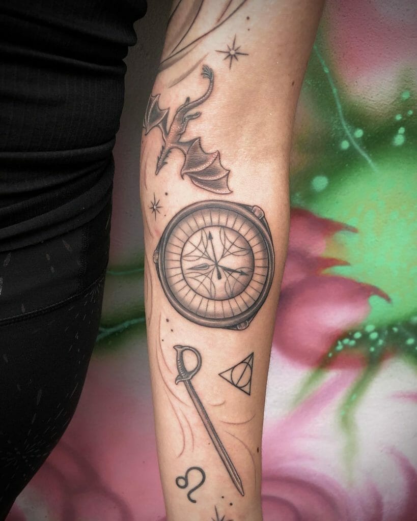 Amazing Arm Tattoo Designs Inspired By The 'Wheel Of Time'