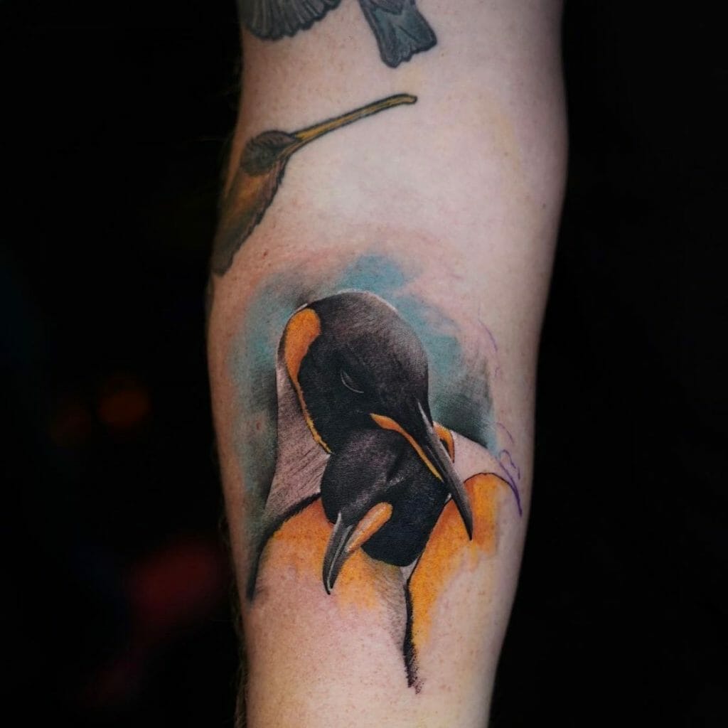 Artistic Penguin Tattoos