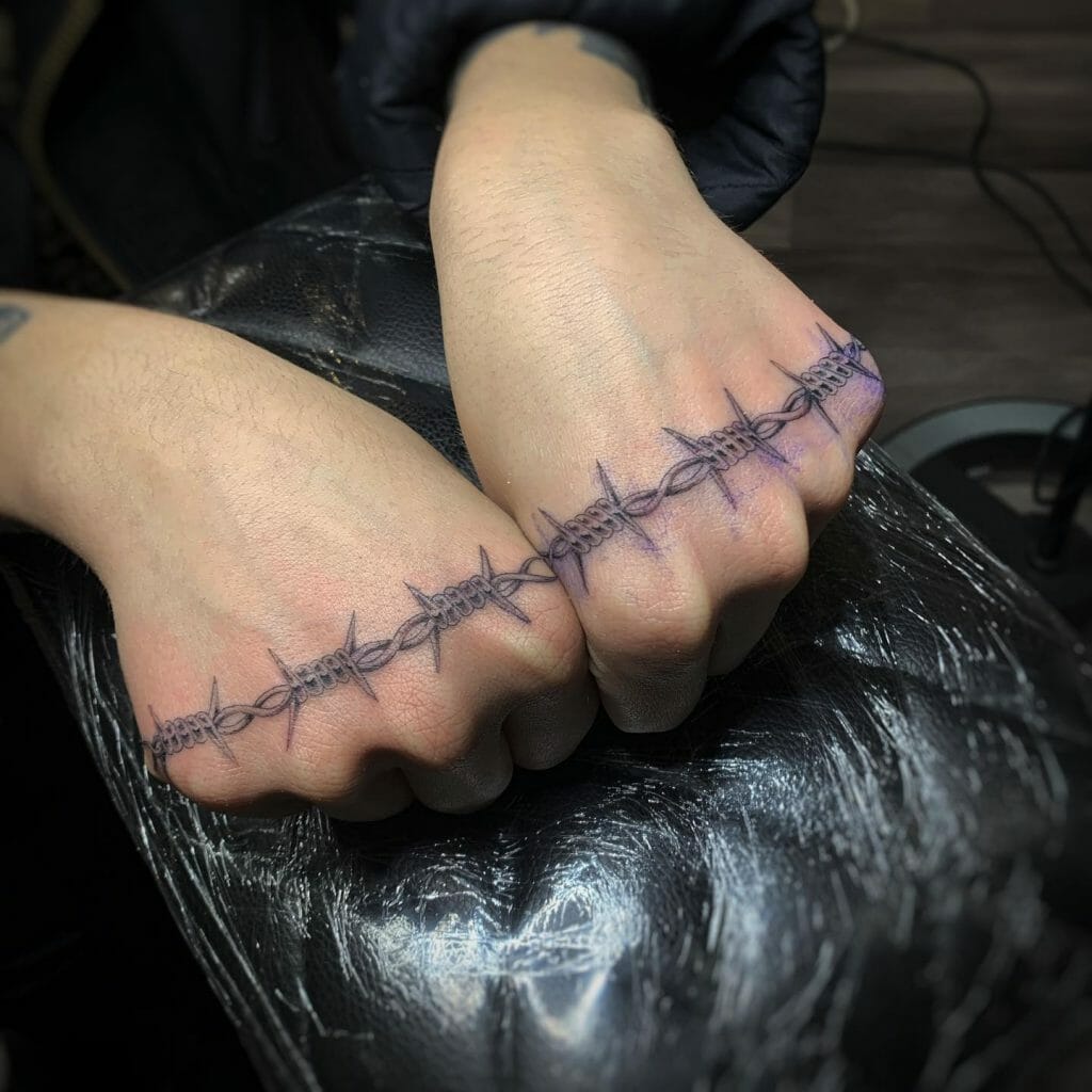 Barbed Wire Armband Tattoo
