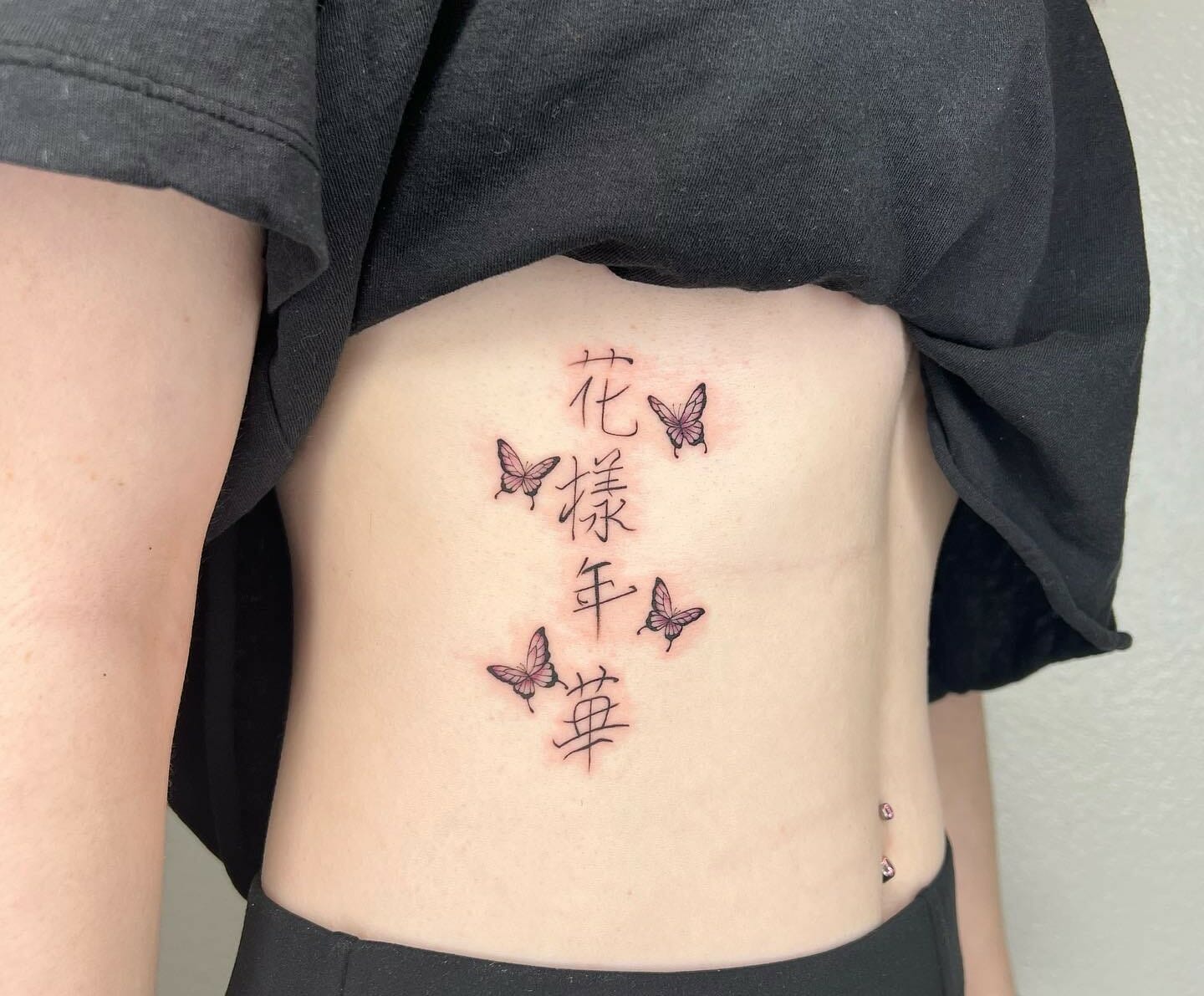 Little butterflies on the ribs I  Liezyl Blair Tattoos  Facebook