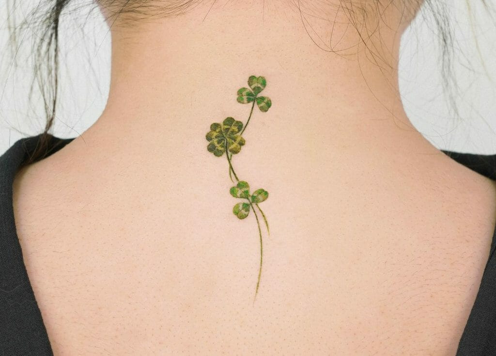 Best Small Four Leaf Clover Tattoo