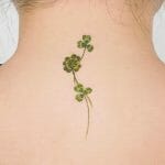 Best Small Four Leaf Clover Tattoo