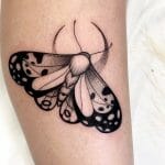 Best Small Moth Tattoo