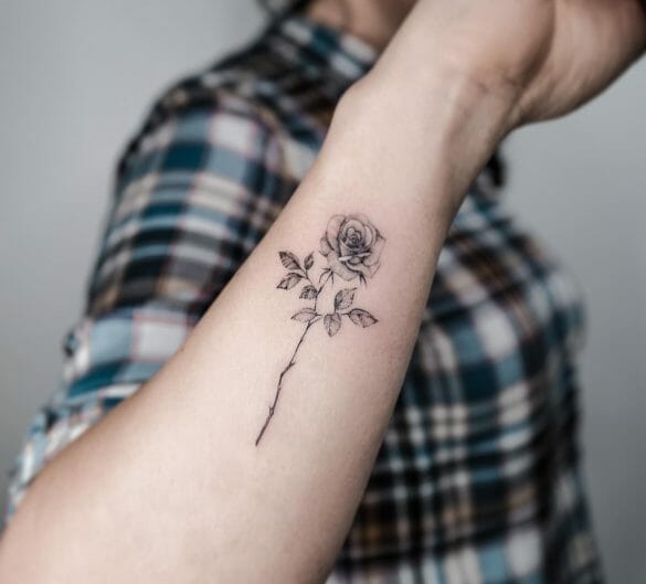 101 Best Small Simple Rose Tattoo Ideas That Will Blow Your Mind!