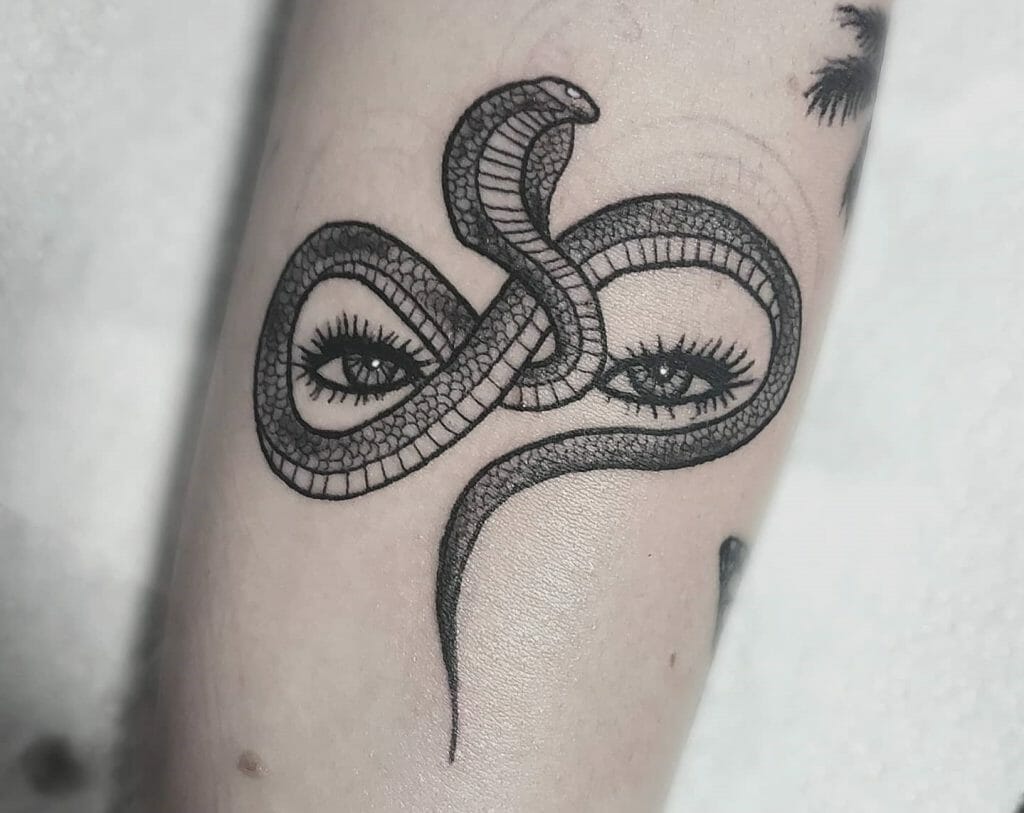 Best Snake Eyes Tattoo