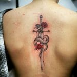 Best Sword Tattoo On Back Ideas