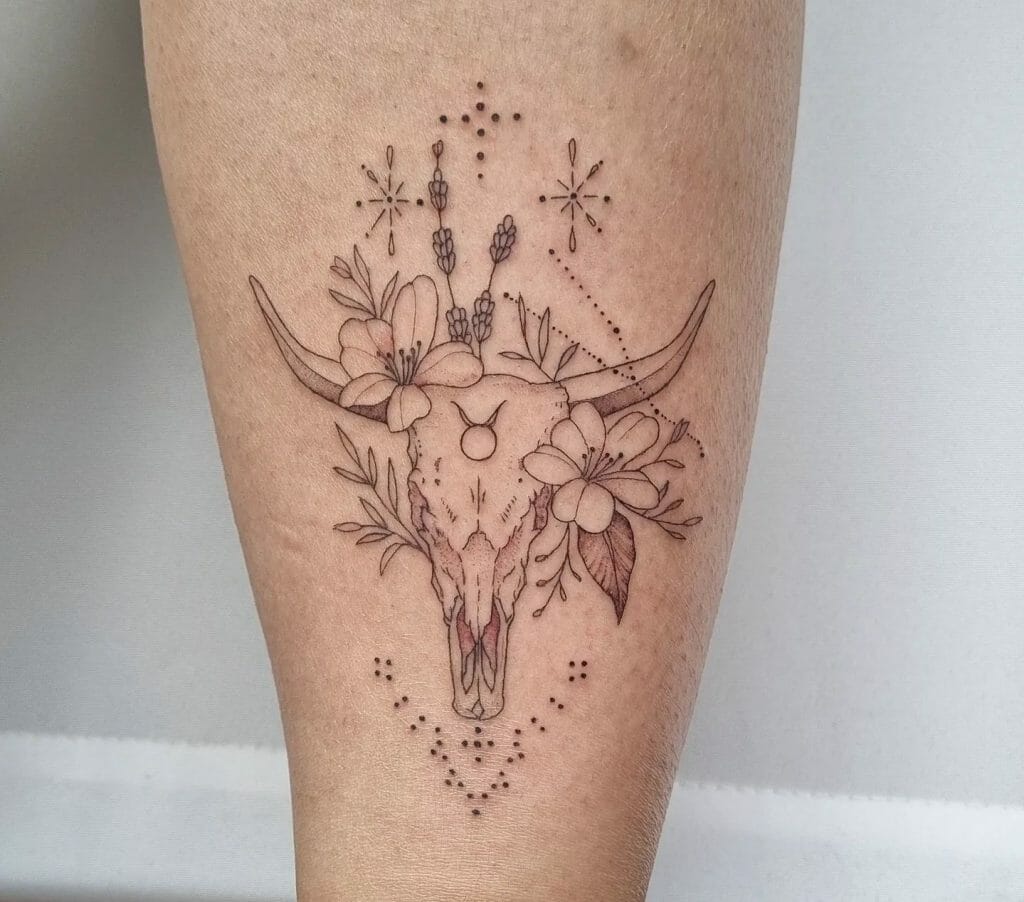 Simple Taurus Tattoo