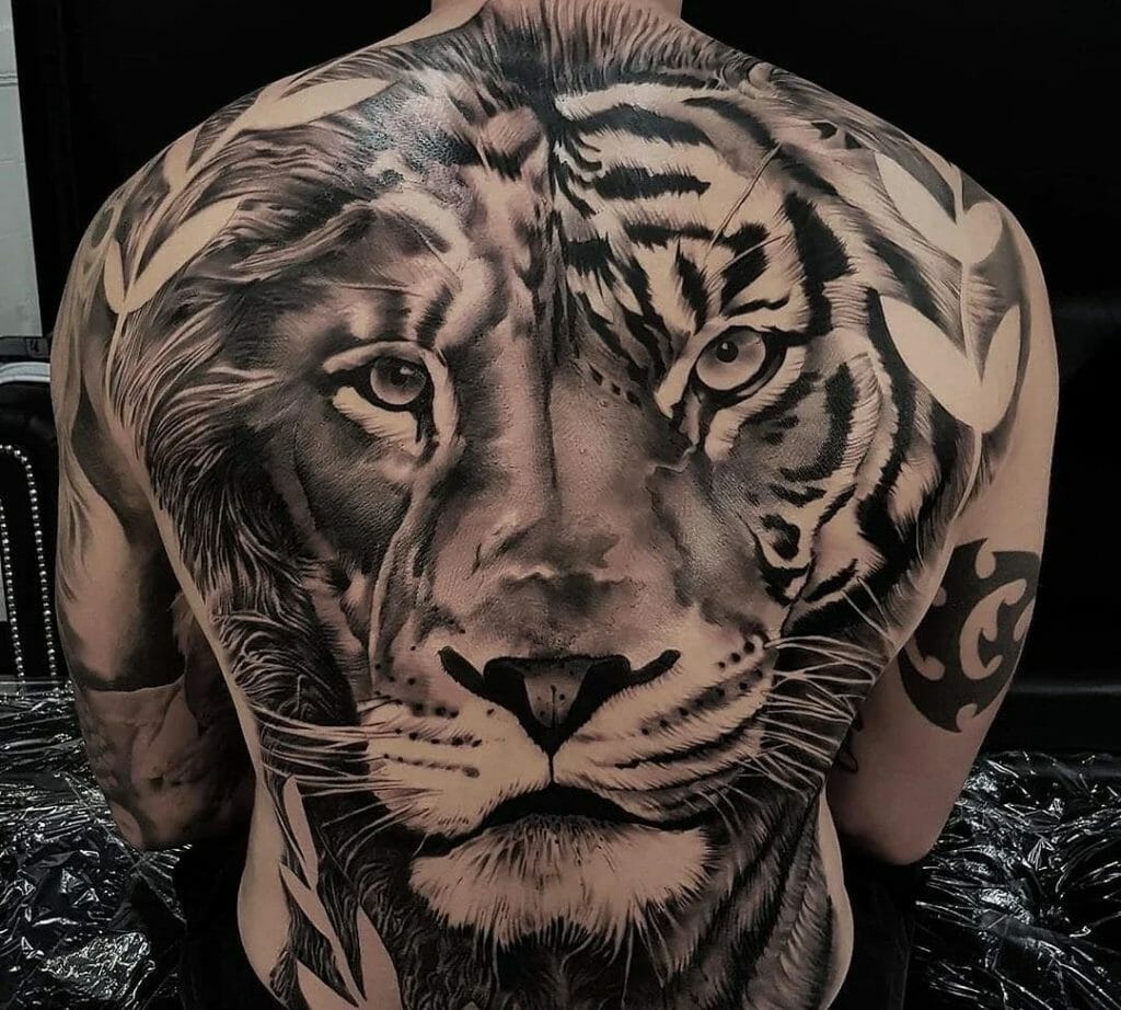 Best Tiger and Lion Tattoo