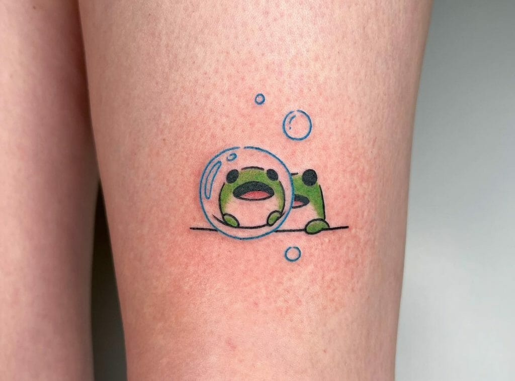Best Tiny Frog Tattoo Ideas