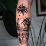 Best Traditional Beach Tattoo