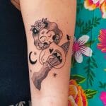 Best Traditional Witch Tattoo