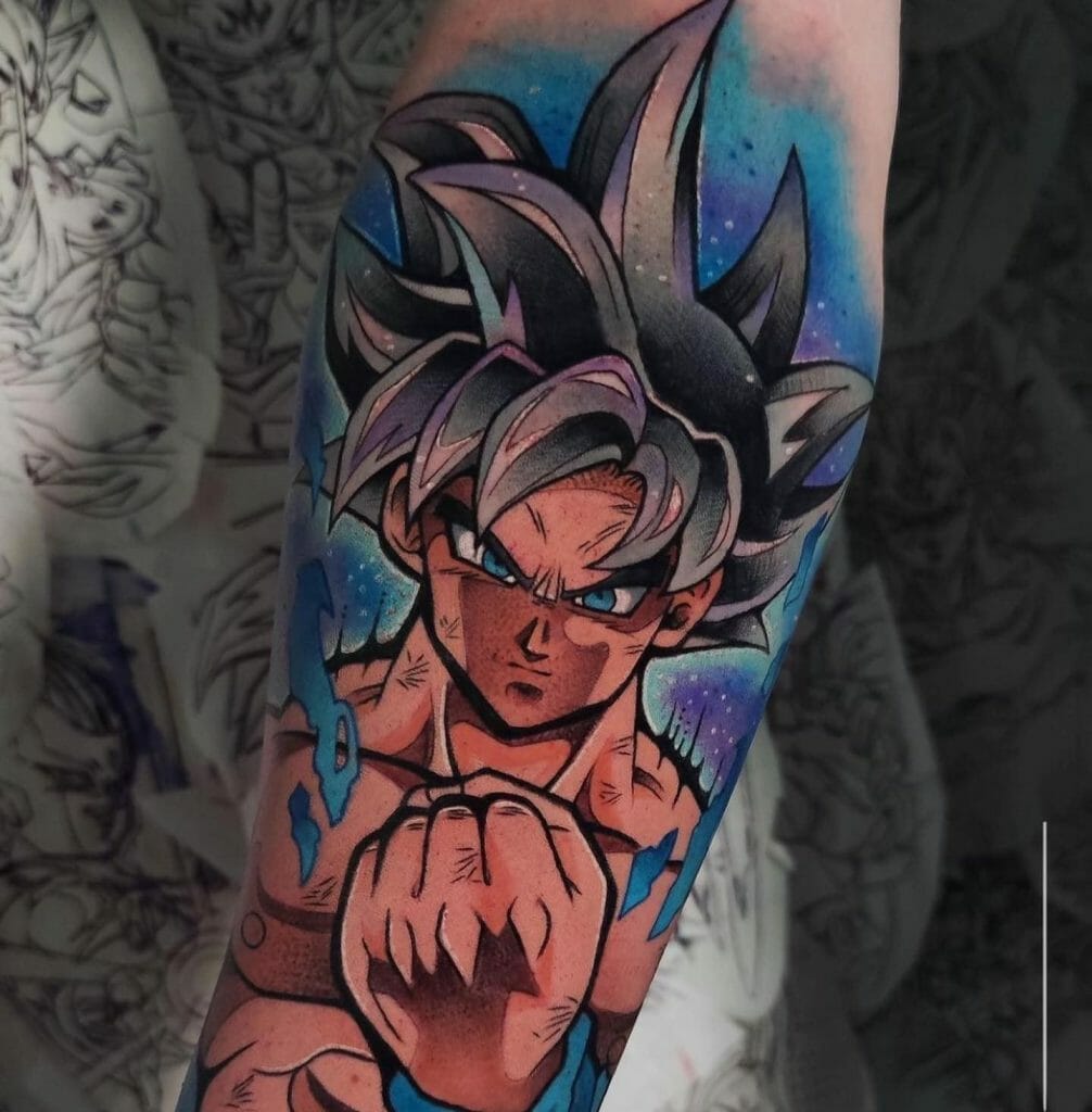 Best Ultra Instinct Goku Tattoo