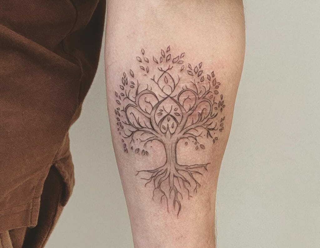 Best Viking Tree of Life Tattoo