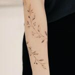 Best Vine Flower Tattoo