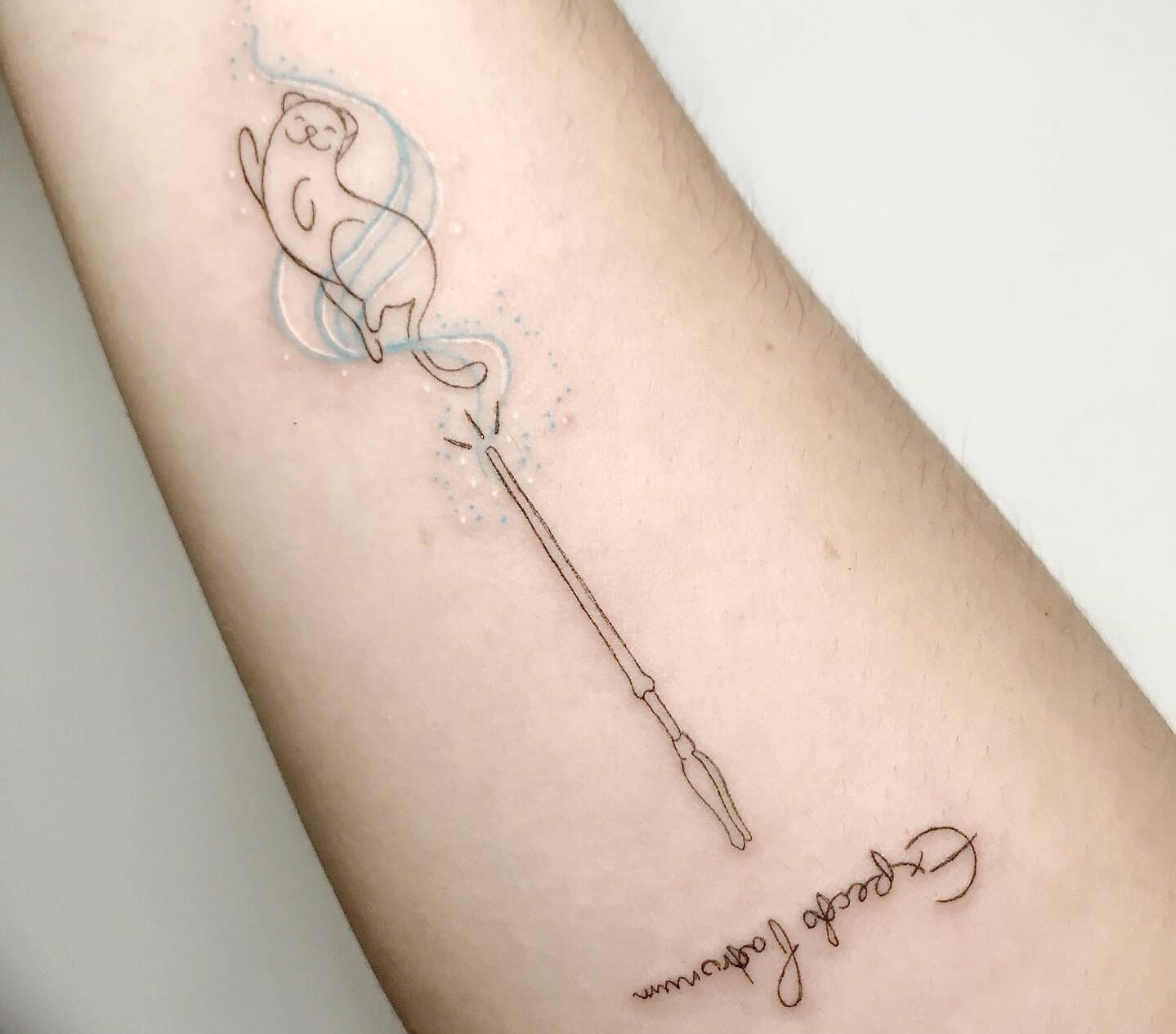 Tattoo uploaded by Tattoodo  Cast a Spell with these Harry Potter Wand  Tattoos HarryPotter Magic Wands HarryPotterWand  Tattoodo