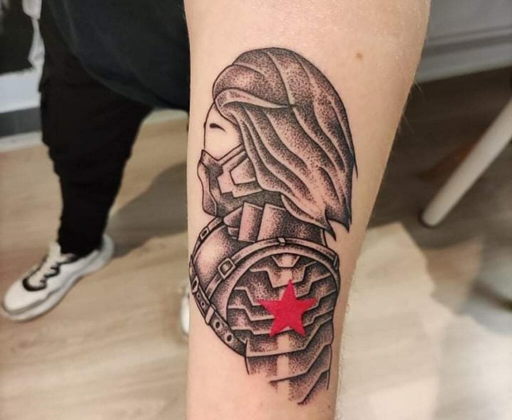 Best Winter Soldier Arm Tattoo