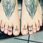 Best toe tattoo