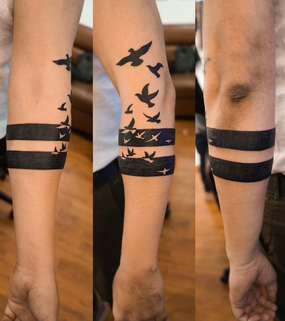 Birds Armband Tattoo