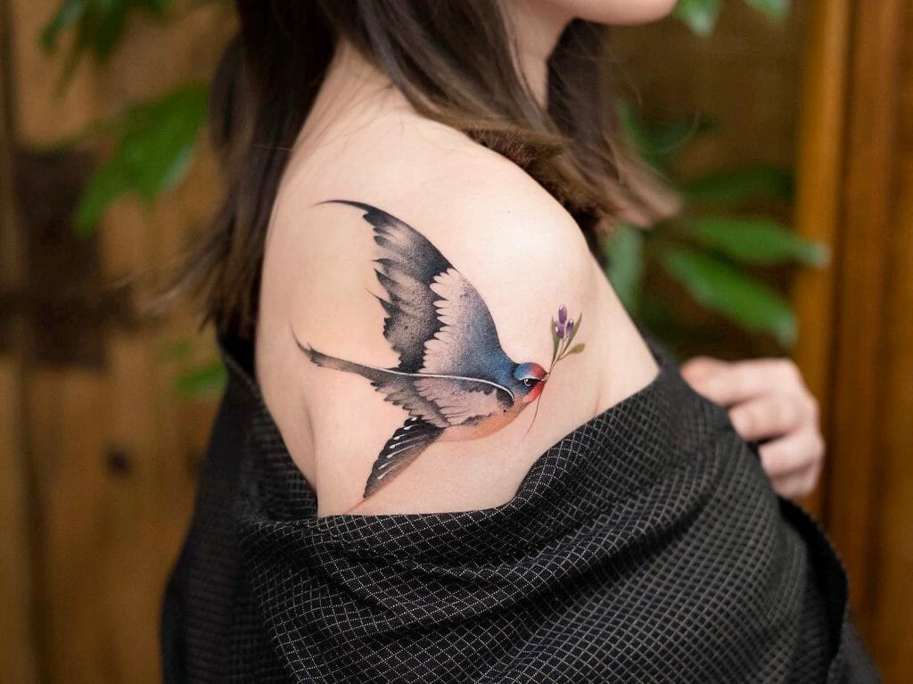 Blue Swallow Tattoo ideas