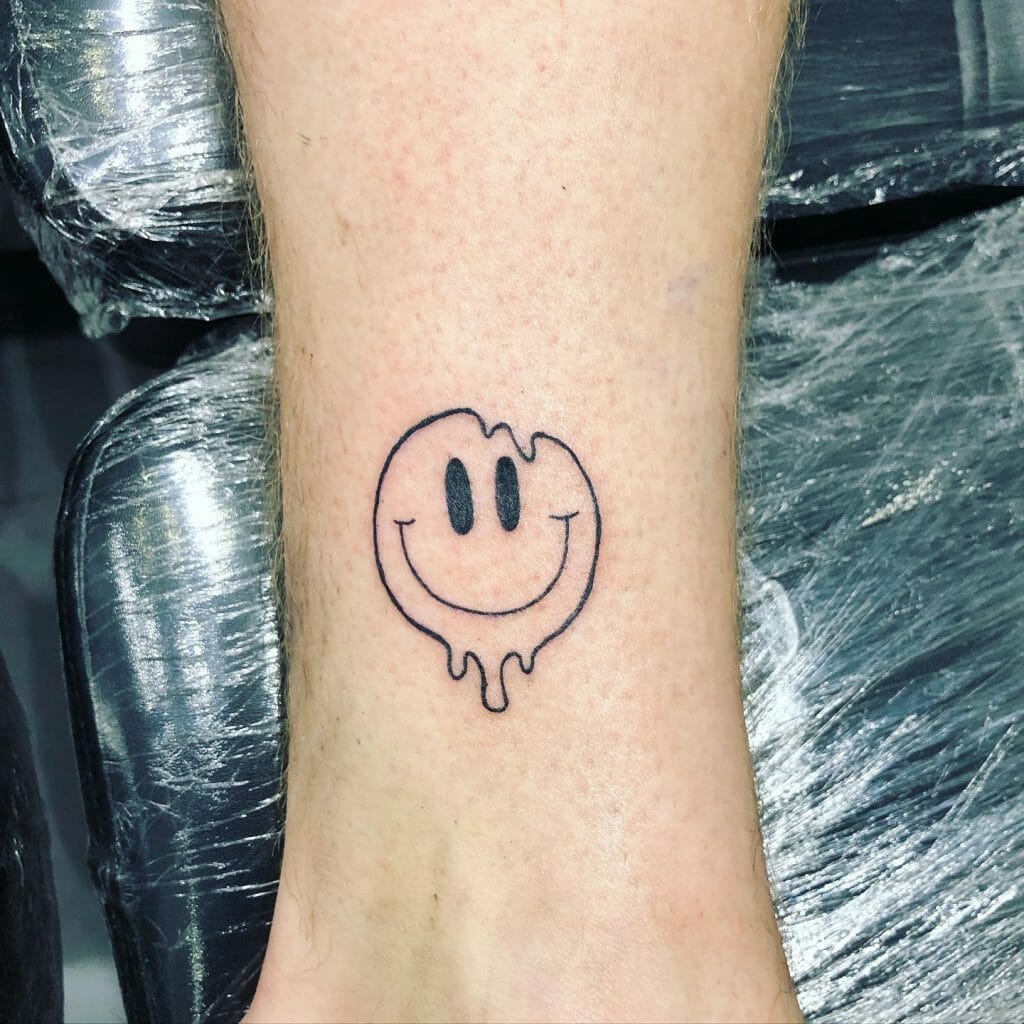 Smiley face tattoo designs