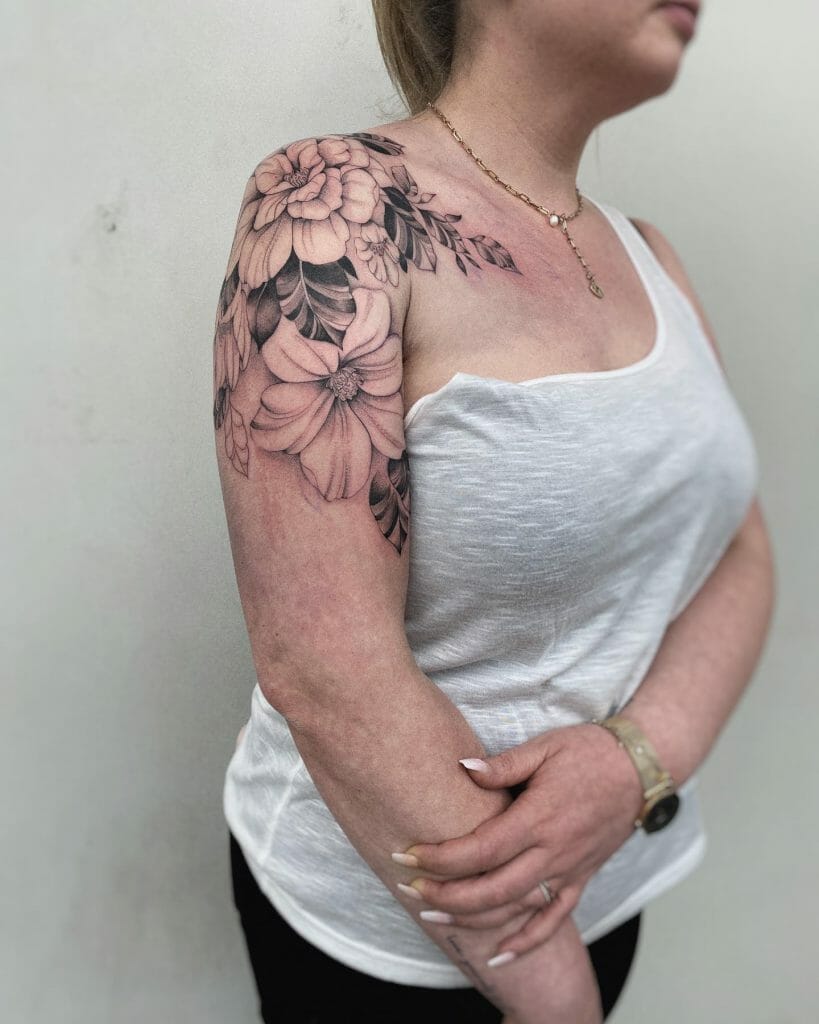 Female Half Sleeve Tattoo